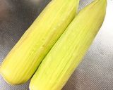 超〜簡単！皮付きレンチンとうもろこし作り方1写真