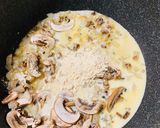トリュフオイルの濃厚玄米クリームパスタ作り方4写真