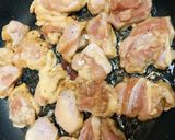 フライパン揚げ焼きで作る鶏もも肉の唐揚げ作り方2写真