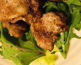 フライパン揚げ焼きで作る鶏もも肉の唐揚げ作り方4写真