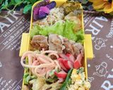 高校1年女子お弁当♡2020.07.01作り方2写真