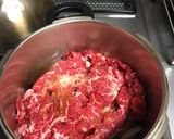 煮込むだけすぐ出来！牛丼作り方1写真