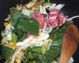 ゴーヤとキャベツの牛バラ炒め 炒めサラダ作り方1写真