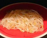 レンジで簡単、ごまマヨもやしサラダ作り方1写真