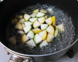 小豆島野菜とタコでカッペリーニ風そうめん作り方4写真