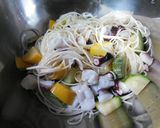 小豆島野菜とタコでカッペリーニ風そうめん作り方5写真
