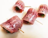 イサキの梅しそ巻天ぷら作り方3写真