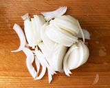 簡単ヘルシー☆豚のカシラのレタス炒め風作り方1写真