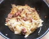 簡単ヘルシー☆豚のカシラのレタス炒め風作り方4写真