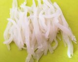 イカそうめん、納豆、胡瓜のネバネバ和え作り方2写真