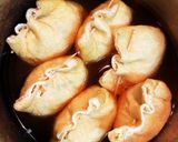 豆腐の油揚げ包み煮作り方6写真