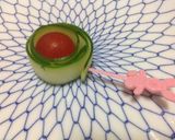 簡単のせ☆飾り可愛い花トマトサラダ♪作り方5写真