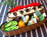 作り置きおかずでパンダ弁当 詰め方作り方9写真