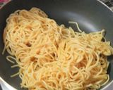 青唐辛子と豚肉の細切りの中華風塩焼きそば作り方7写真