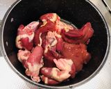 レバーの甘辛煮作り方1写真