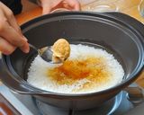 鮭の味噌バター炊き込みごはん作り方3写真