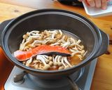 鮭の味噌バター炊き込みごはん作り方4写真