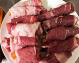 にんじんオクラの豚肉巻き作り方2写真