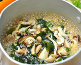 ほうれん草とわかめと干し椎茸のおひたし作り方3写真
