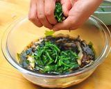 ほうれん草とわかめと干し椎茸のおひたし作り方5写真