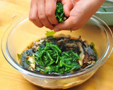 ほうれん草とわかめと干し椎茸のおひたし作り方5写真