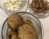 いぶりがっこのポテトサラダ作り方1写真