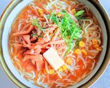 もやしたっぷり味噌バターコーンらーめん作り方4写真