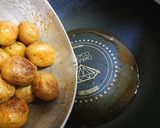 新じゃがDEにんにく味噌の煮っころがし♪作り方4写真