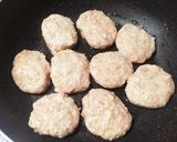 照り焼き・鶏つくねハンバーグ作り方3写真
