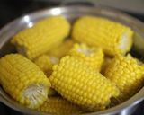 ぷっくり甘いとうもろこし☆蒸したら塩水作り方7写真