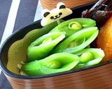 スナップえんどうクリチ お弁当に作り方3写真