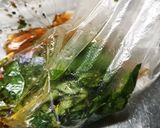 お弁当★ガーリックチキン★レモンバジル作り方2写真