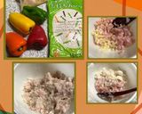 おから入り♡カラーピーマンの肉詰め作り方1写真