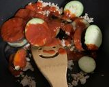 ナスとひき肉のミートスパゲティ作り方3写真