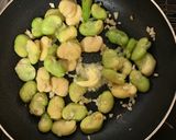 おつまみに☆そら豆にんにくバター醤油作り方4写真