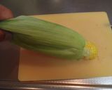 レンジで ゆでトウモロコシ作り方4写真