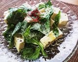 バジルと豆腐のサラダ作り方2写真