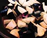 茄子とピーマンの白味噌炒め作り方2写真
