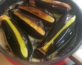 丸のまま揚げ茄子作り方2写真