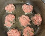 大葉入り！デミグラミニハンバーグ！作り方3写真