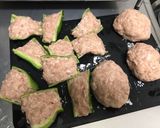 フライパンでソースまで！ピーマンの肉詰め作り方4写真
