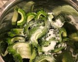 超簡単！ゴーヤと豚バラのとろ〜り卵炒め作り方1写真