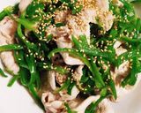 簡単✨豚肉とピーマンの塩レモン和え作り方3写真