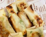 じゃことキャベツ、チーズ春巻き♬作り方3写真
