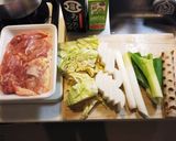 鳥とキャベツの豆乳煮込み作り方1写真
