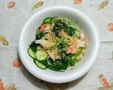 レタス・カニカマ・きゅうりの酢のもの作り方5写真