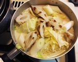 鳥とキャベツの豆乳煮込み作り方5写真