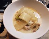鳥とキャベツの豆乳煮込み作り方6写真