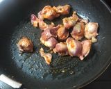 麺つゆで簡単！砂肝とナスのピリ辛炒め作り方4写真