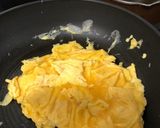 ふわふわ〜♪納豆オムレツ丼作り方4写真
